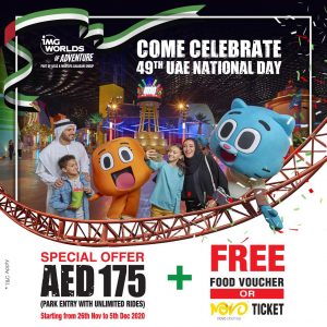 UAE National Day Offers at IMG Worlds of Adventure