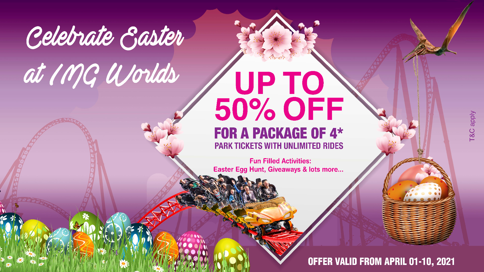 Easter Offer at IMG Worlds of Adventure