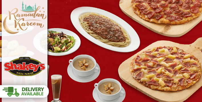 Shakey’s Pizza Iftar or Eid Meals 2021