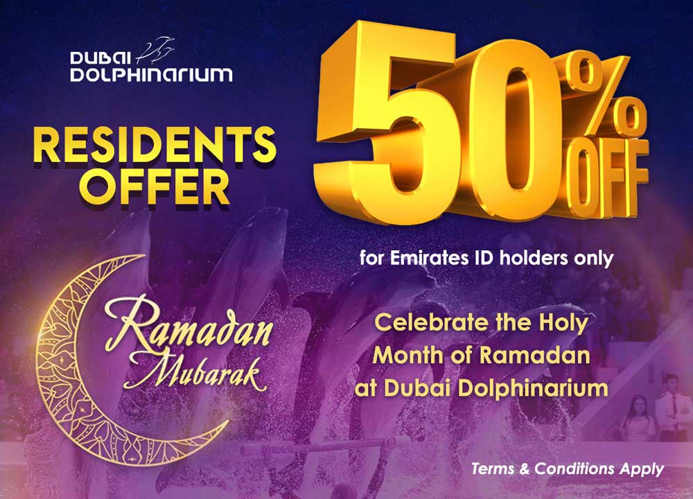 Dubai Dolphinarium Ramadan Discount